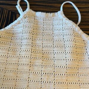 …. Coachella anyone??! 1Free People BOHO Knit lace-back dress size small